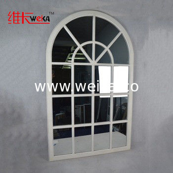 Ventana de vidrio fija de UPVC de arco superior 24x24 Ventana octogonal