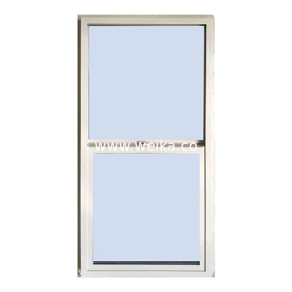 Tamaño personalizado UPVC Vinyl de vidrio de baja intensidad con ventanas colgadas para un rendimiento duradero