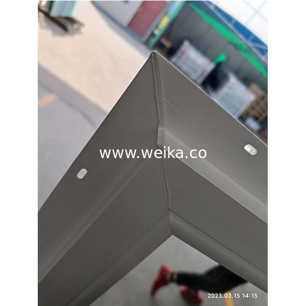 Ventanas móviles de UPVC con sola ventana colgada de plástico para casas de campo