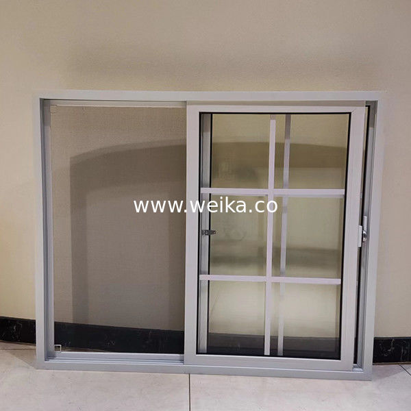 Premium UPVC ventanas corredizas de doble acristalamiento Fábrica directa 15+ años de experiencia Ventanas corredizas de PVC