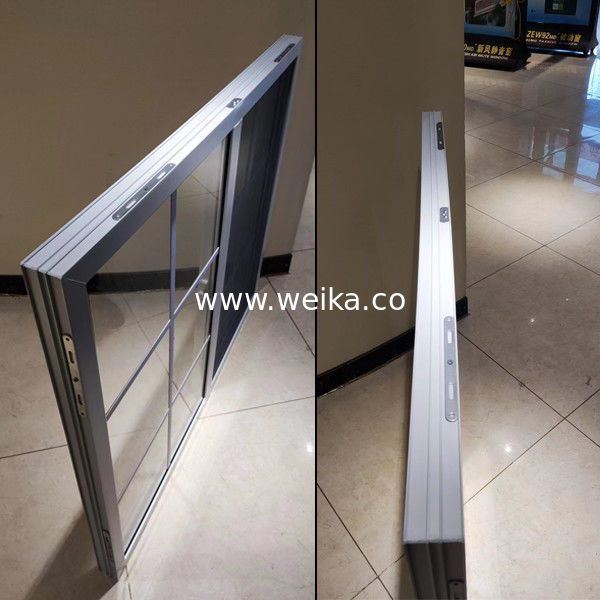 Premium UPVC ventanas corredizas de doble acristalamiento Fábrica directa 15+ años de experiencia Ventanas corredizas de PVC
