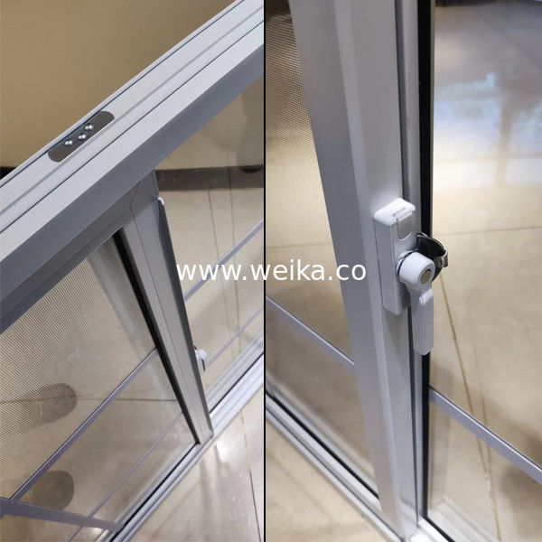 Premium UPVC ventanas corredizas de doble acristalamiento Fábrica directa 15+ años de experiencia Ventanas corredizas de PVC