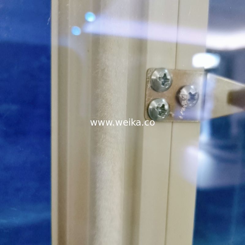 Perfil deslizante único UPVC Cottage Ventanas de doble acristalamiento para el balcón