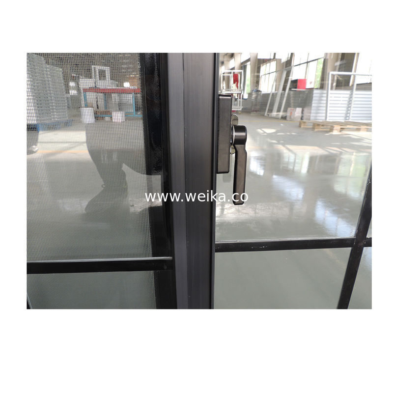 Diseño sencillo y transparente Vinyl Slide Windows UPVC estadounidense ventanas correderas para su