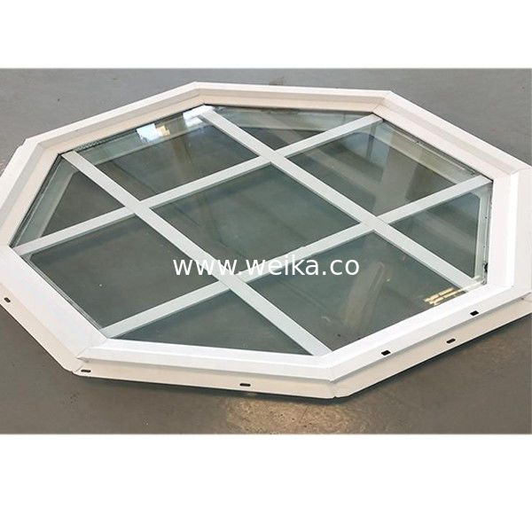 Ventana de vidrio fija de 24 pulgadas octógono