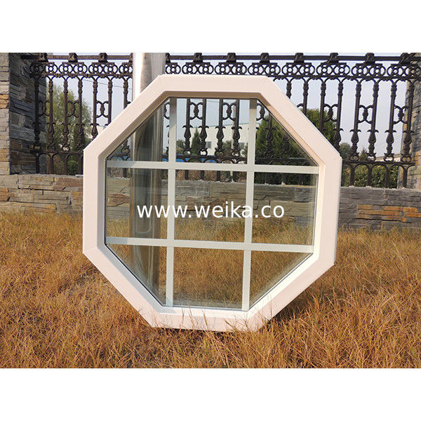 Ventana de vidrio fija de 24 pulgadas octógono