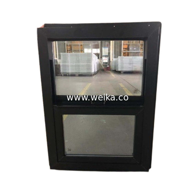 Ventana deslizante vertical única de UPVC con buena reputación en el mercado Blanco o personalizado