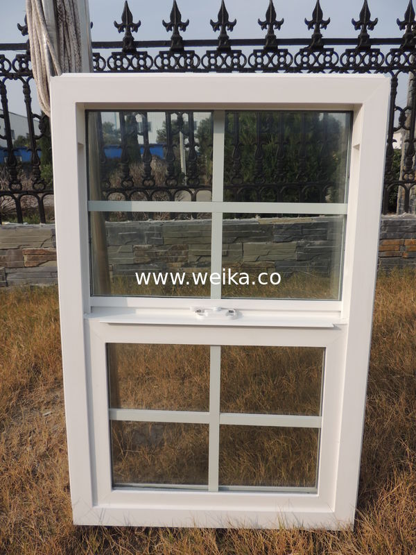 Personalizar Tamaños Deslizante vertical Ventanas suspendidas individuales Vidrio doble 1,4 mm - 2,5 mm espesor