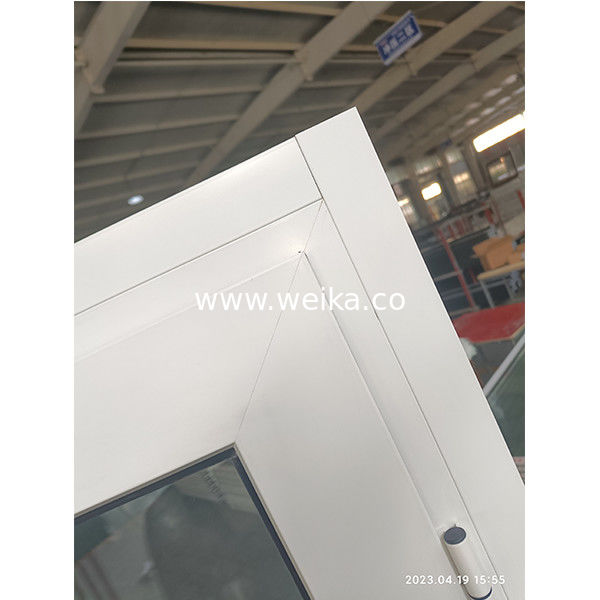 WEIKA de alta calidad China Fábrica moderna de ventanas térmicas rompe aluminio swing puerta de aluminio