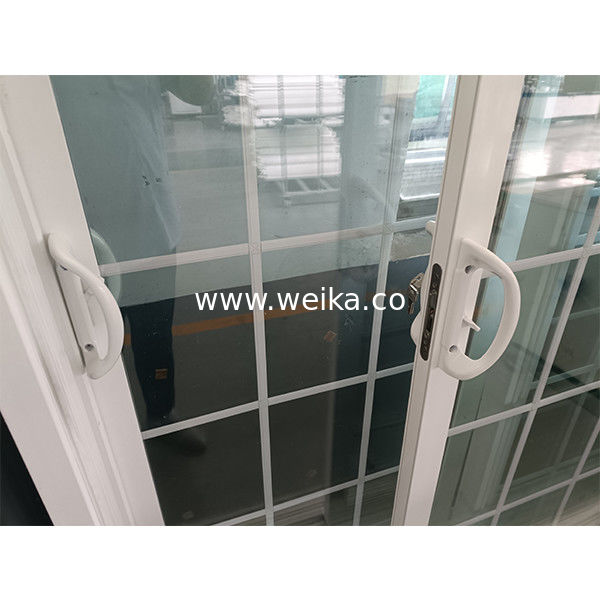 Venta directa de fábrica de China puerta doble corredera de PVC seleccionar colores