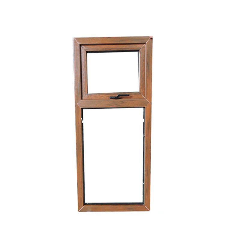 Vienta de vidrio templado de aluminio de madera