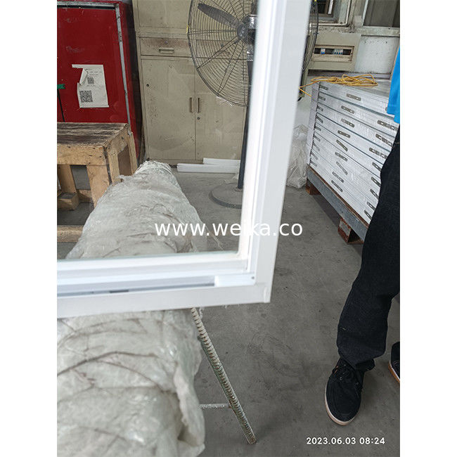 Fibra de vidrio pantalla de mosca de aluminio ventana corredera y puerta de alta resistencia serie Weika 37