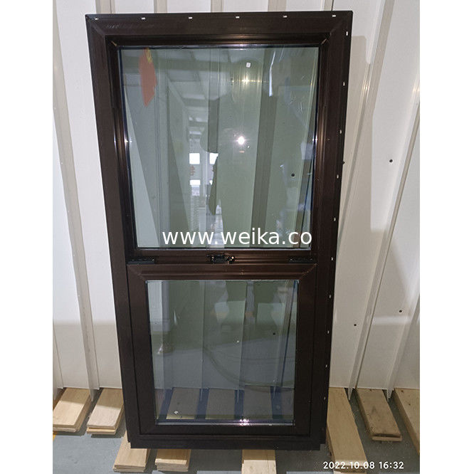 Ventanas de cristal de UPVC de panel inferior de vidrio de baja E