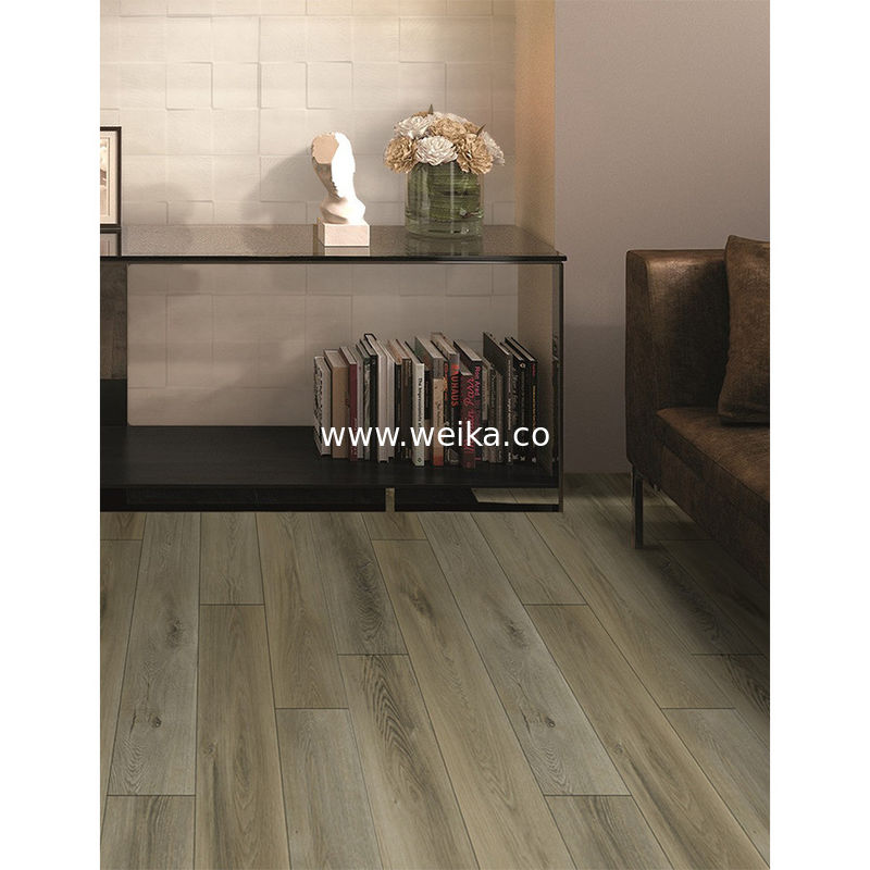 Material de PVC impermeable Moderno 4mm SPC piso para el dormitorio Solución de diseño gráfico