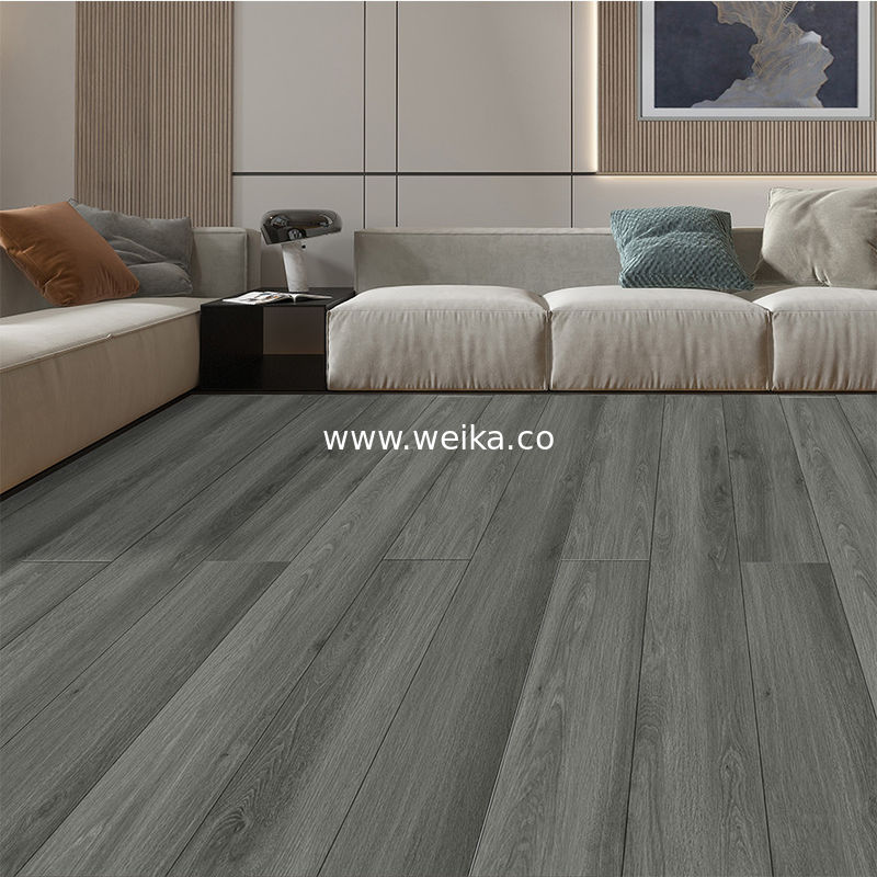 Plancha de suelo de madera dura de madera verde LVT Interior hueco ABA Rígido SPC