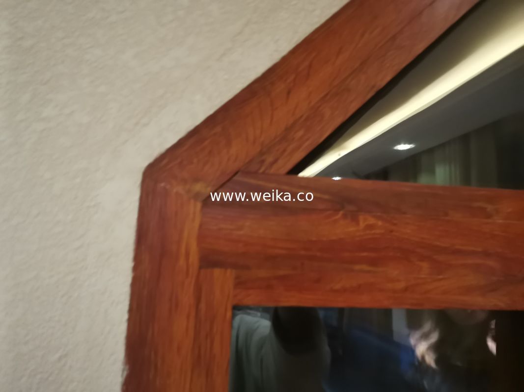 Ventanas de aleación de aluminio de forma artística de forma octogonal fijas y colgadas en la parte superior