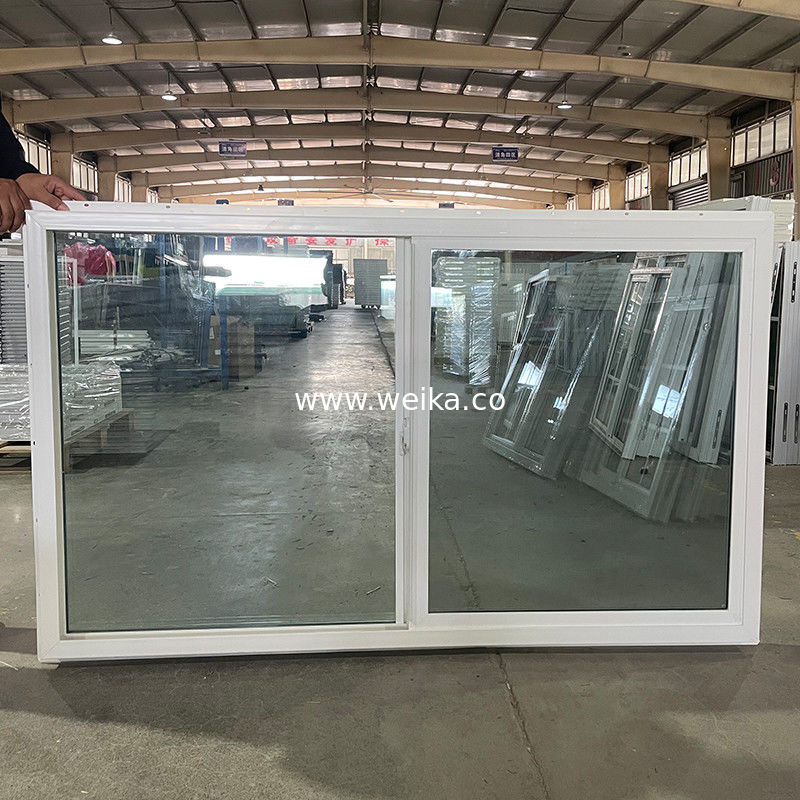 Fácil de mantener ventana corredera y puerta de UPVC con material de malla de pantalla de fibra de vidrio