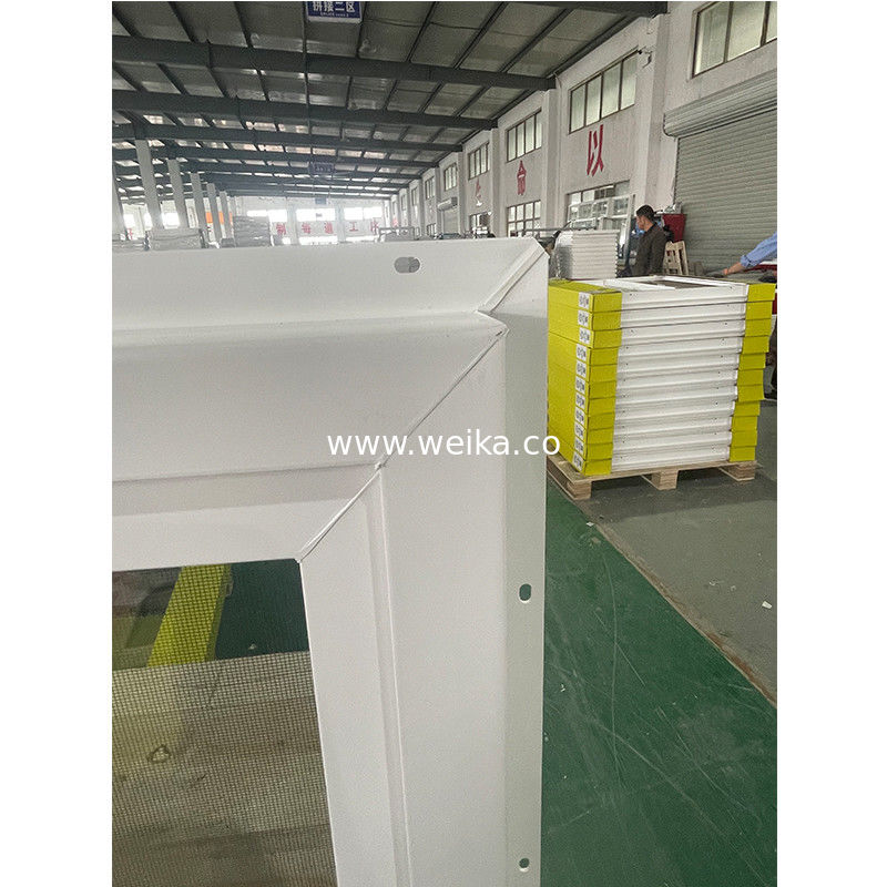 Soluciones de ventanas corredizas de PVC de doble acristalamiento 58mm/65mm/80mm/82mm Serie de perfiles y diseño de vidrio templado