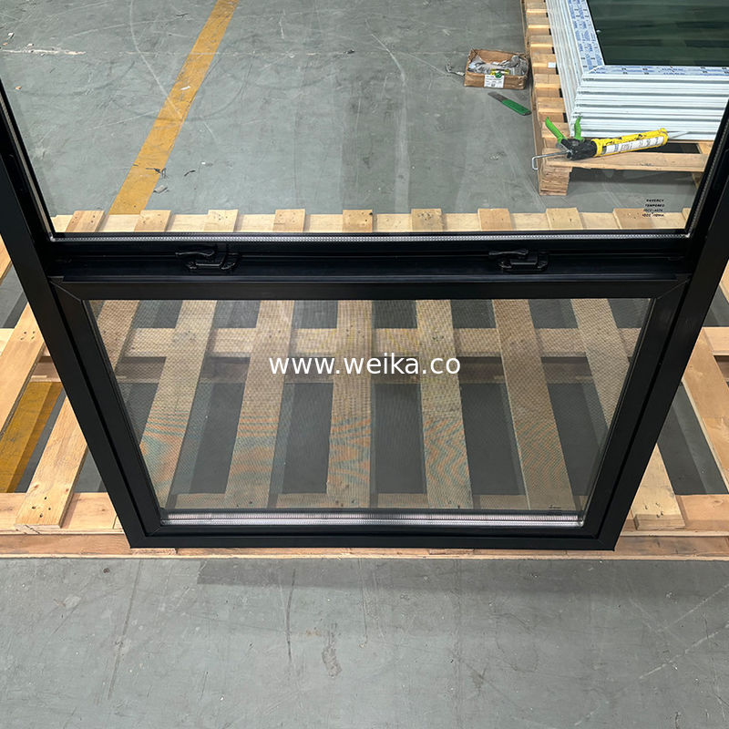 Vínil blanco de tamaño personalizado con ventanas colgadas únicas de material de PVC UPVC para la reducción del ruido y resistente a las condiciones climáticas
