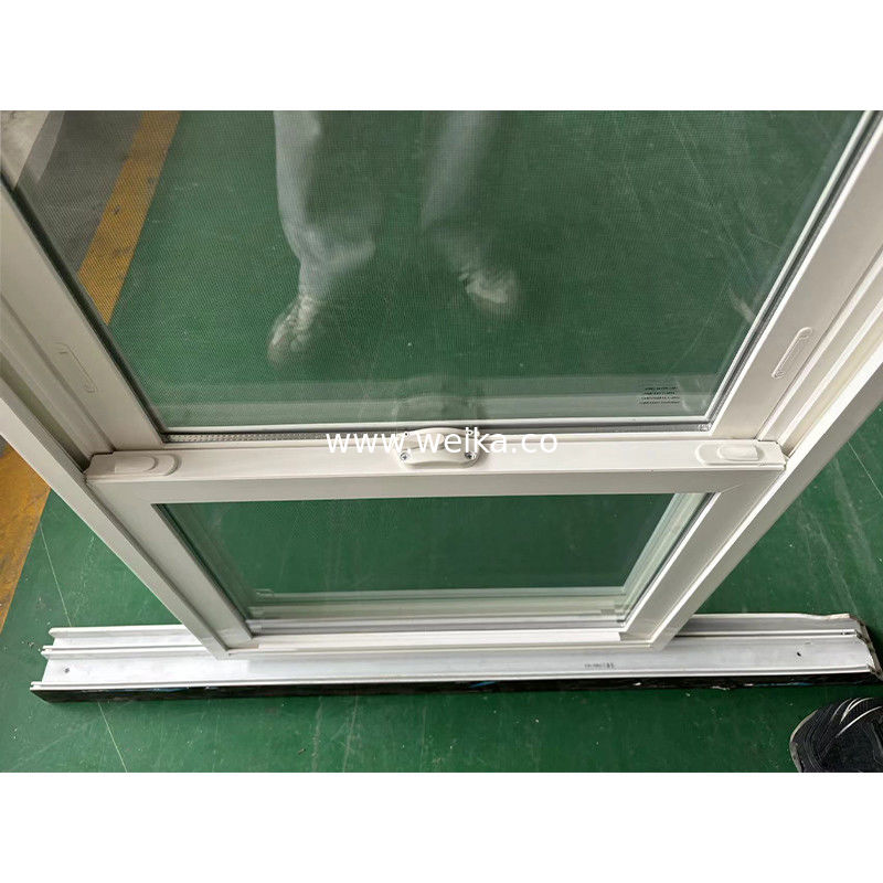 Ventanas dobles colgadas directas para la prevención de insectos y mosquitos blancos o personalizados