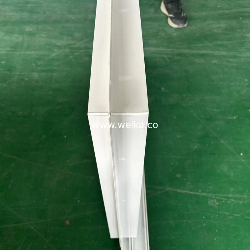 Bisagra de fricción para ventana y puerta corredera de PVC con diseño de muesca estándar y vidrio flotante