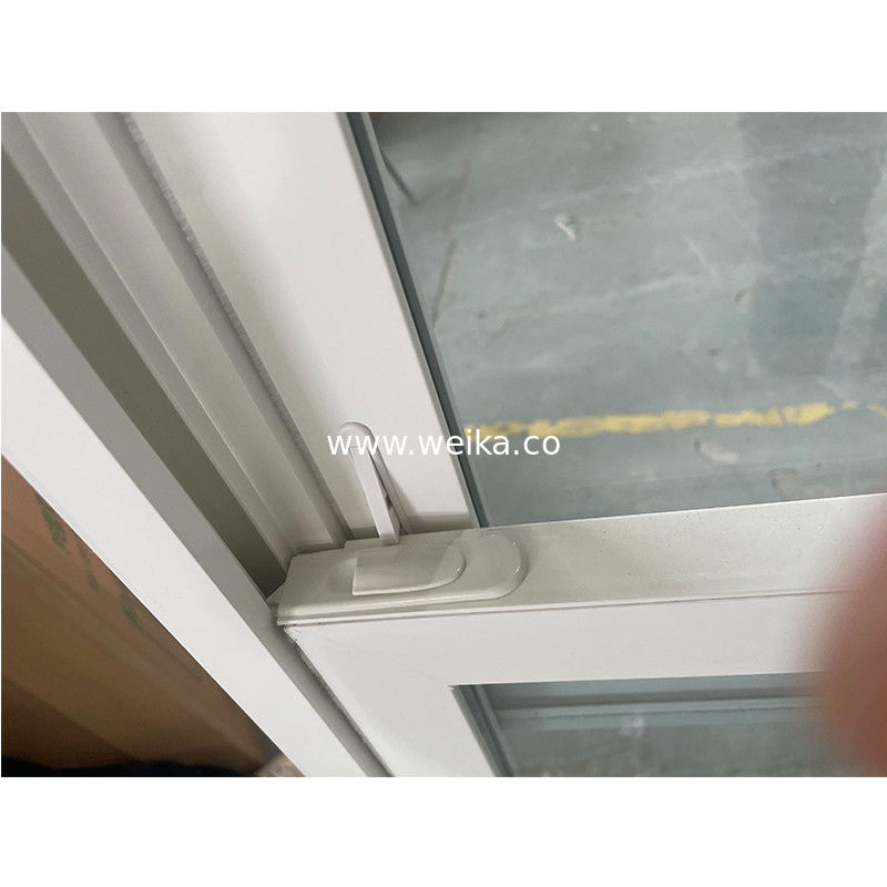 Ventanas abiertas de doble tipo con excelente resistencia a las condiciones climáticas