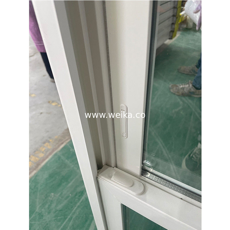 Ventanas abiertas de doble tipo con excelente resistencia a las condiciones climáticas