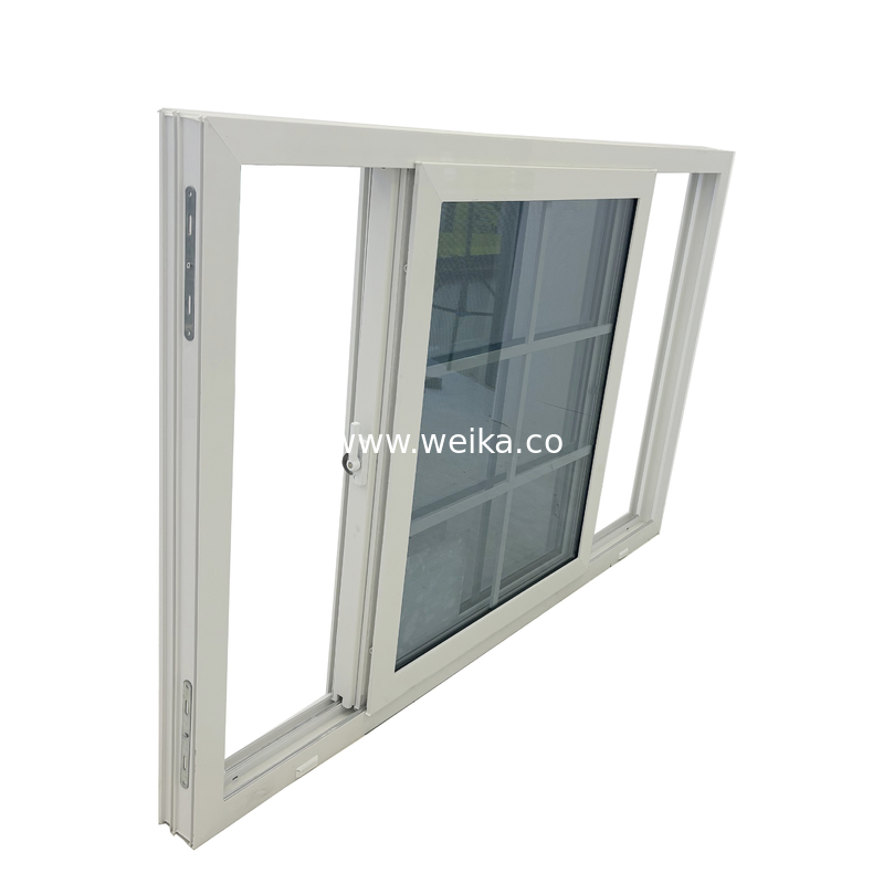 Mantenimiento y limpieza sin esfuerzo Ventana corredera y puerta de UPVC con detalles de perfil de 82 mm