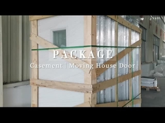 ¿Cómo se empacan las puertas con bisagras para su envío?