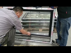 Fábrica de aluminio de techo de ventana superior colgado de alta calidad