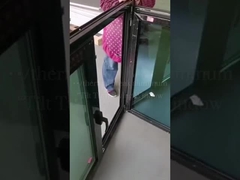 Ventanas de inclinación giratoria para la villa 5mm/6mm/8mm/10mm espesor de vidrio aluminio de ruptura térmica