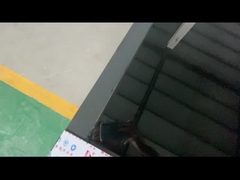 Sistema de paneles de pared decorativos de ventanas de vidrio fijo de paneles de aluminio insonorizados