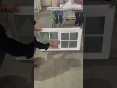 Marcas chinas de ventanas corredizas únicas de UPVC Ahorro de energía y protección del medio ambiente