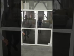 Ventanas de vinilo de una sola hoja con parteluces estilo americano